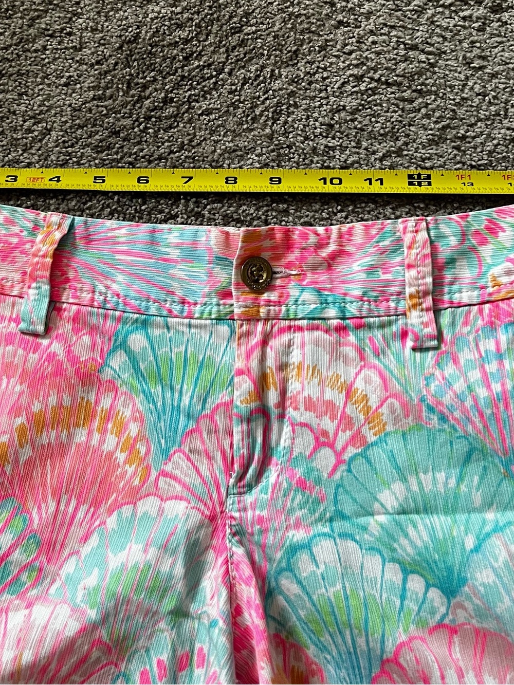 Lilly Pulitzer "Oh Shello" Matching 2-piece Set - Med. Top, Size 6 Shorts - Picture 10 of 16